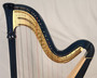 Lyon & Healy Style 85 CG in High Gloss Teal #23731