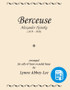 Berceuse for harp and cello arr. by Lynne Abbey-Lee PDF Download