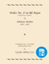 Waltz No. 15 in B-flat Major for 2 Pedal or Lever Harps (Reduced) arr. by Lynne Abbey-Lee PDF Download