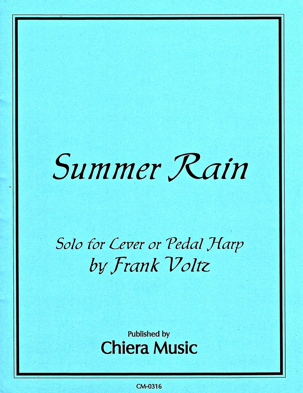 Summer Rain by Frank Voltz - Atlanta Harp Center LLC