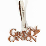 Grand Canyon Elk Hammered Copper Ornament Grand Canyon Elk Hammered Copper Ornament