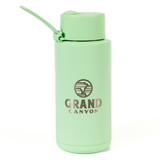 Frank Green 34 Oz Ceramic Reusable Bottle Grand Canyon Mint Gelato Front Frank Green 34 Oz Ceramic Reusable Bottle Grand Canyon Mint Gelato Front