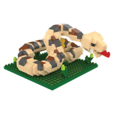 Western Diamondback Rattlesnake Mini Building Blocks (2)