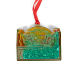 Grand Canyon Cutout Glitter Filled Ornament (4)