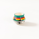 Desert Rainbow Mini Pot Back
