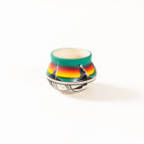 Desert Rainbow Mini Pot Front