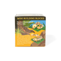 Western Diamondback Rattlesnake Mini Building Blocks (6)