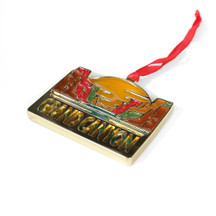 Grand Canyon Cutout Glitter Filled Ornament (2)