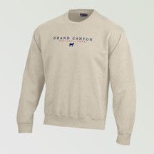 Crew Sweatshirt Grand Canyon Keyboard Mule Oatmeal