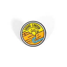 Canyon Sun Pin