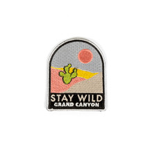 Stay Wild Embroidered Patch Stay Wild Embroidered Patch