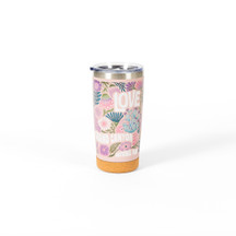 Splended Cactus Cork Bottom Tumbler Front