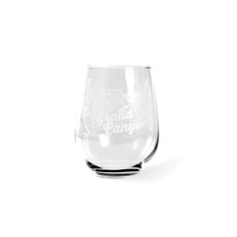 Grand Canyon Prickly Pear Etched Stemless Wine Glass Top Grand Canyon Prickly Pear Etched Stemless Wine Glass Top