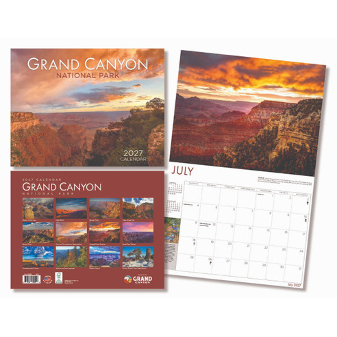 Grand Canyon 2027 Calendar