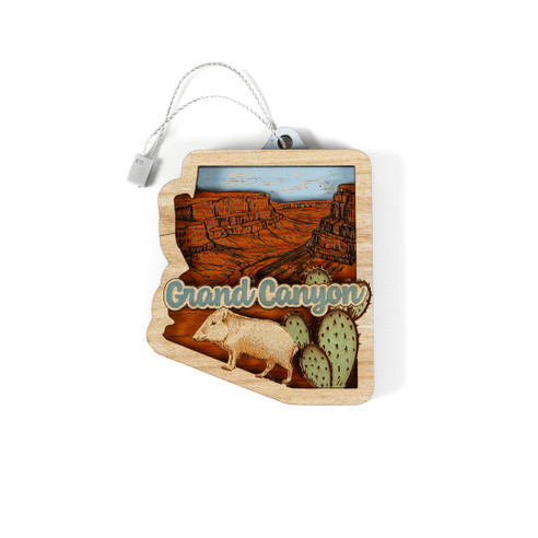 Grand Canyon Arizona Shaped Ornament (1)