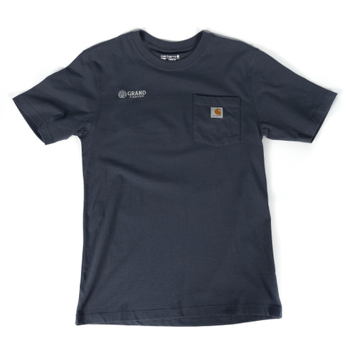 Carhartt Grand Canyon Pocket Tee Bluestone (1)