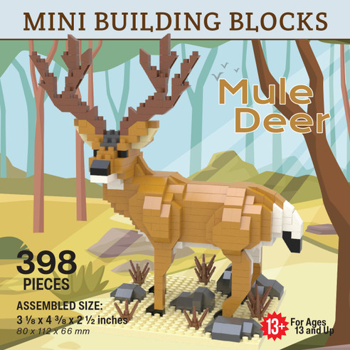 Mule Deer Mini Building Blocks (1)