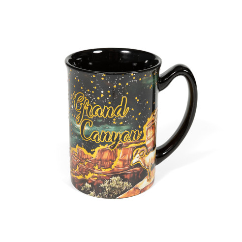 Grand Canyon Dark Night Metallic Foil Mug (1)