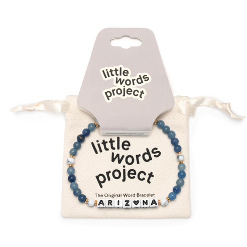 Little Words Project Arizona <3 Bracelet Blue