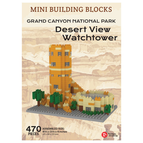 Desert View Watchtower Mini Building Blocks (1)