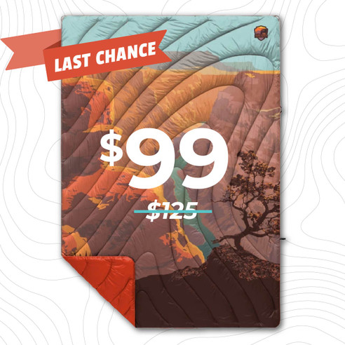 Rumpl Grand Canyon Original Puffy Blanket Special Pricing Rumpl Grand Canyon Original Puffy Blanket Special Pricing
