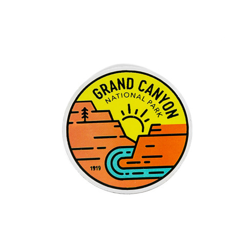 Canyon Sun Foil Magnet