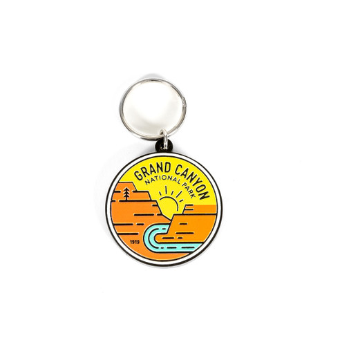 Canyon Sun Acrylic Keychain