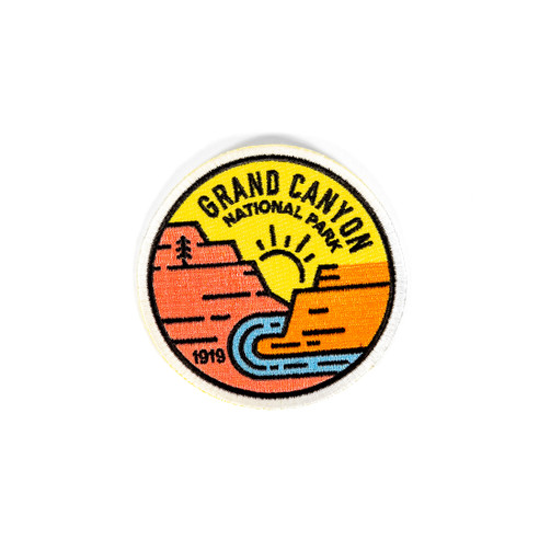 Canyon Sun Embroidered Patch