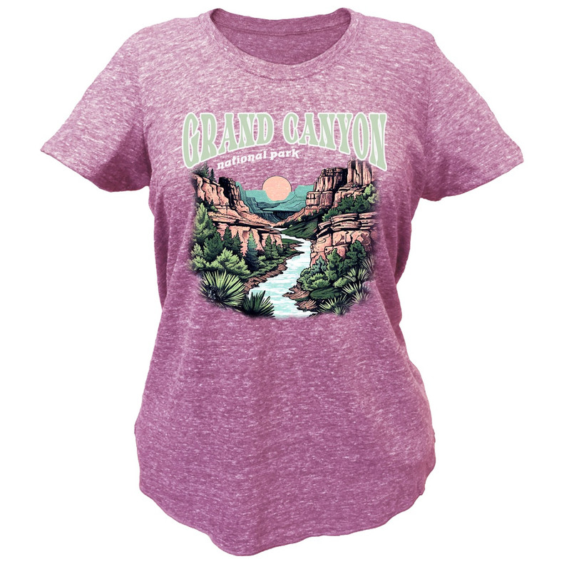 Women's Grand Canyon Down Stream Tee Berry