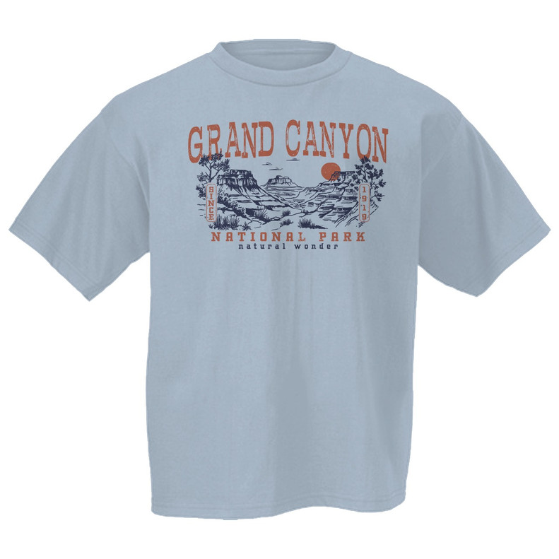 Grand Canyon Highland Tee Grey