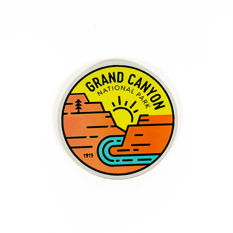 Canyon Sun Foil Magnet