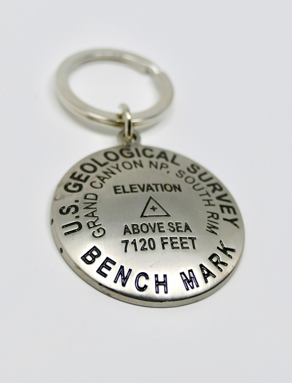 USGS Grand Canyon Benchmark Replica Keychain | Souvenirs | Shop
