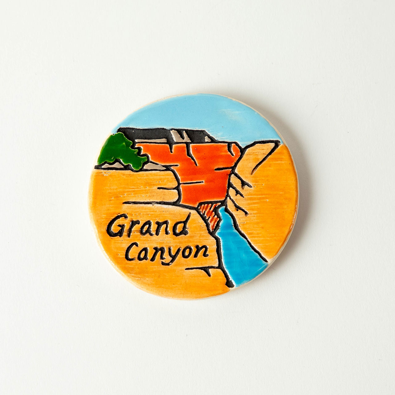 Grand Canyon Ceramic Magnet