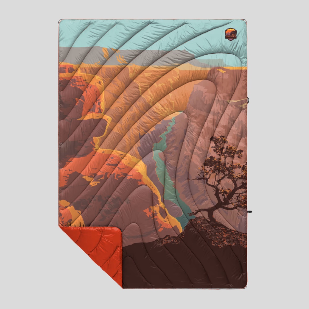 【新品・未使用】Puffer Blanket: Grand Canyon Nomadix Puffer Blanket Grand Canyon