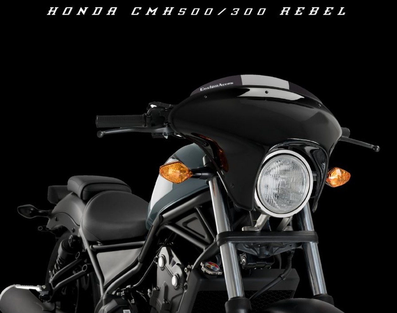 BATWING WINDSHIELD FOR HONDA REBEL 500 2020-2022 BY PUIG