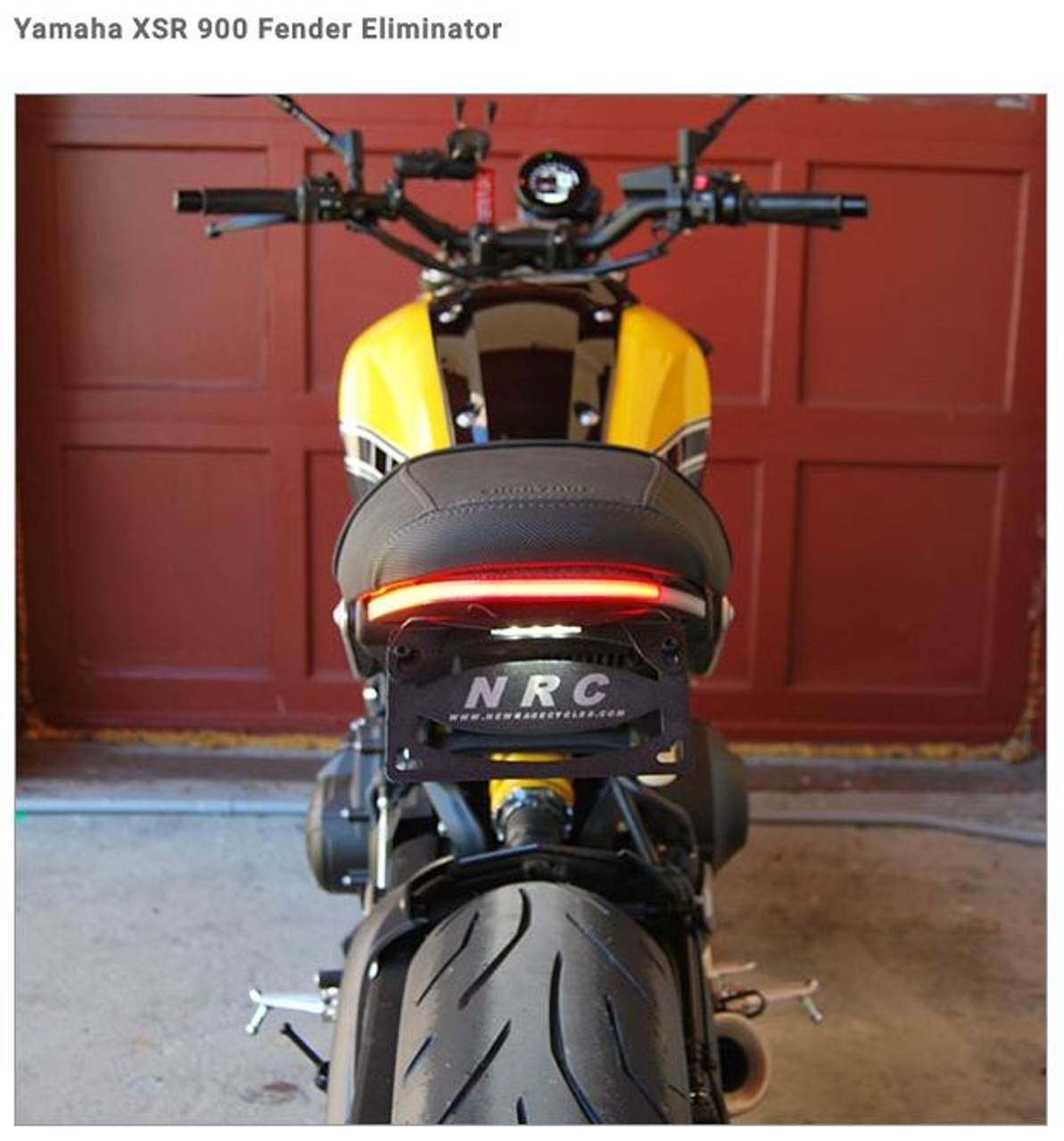 nrc tail tidy xsr700