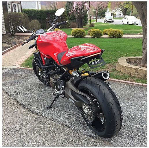 Eliminator Kit Ducati Monster 696 Tail Tidy NEW RAGE CYCLES Ducati