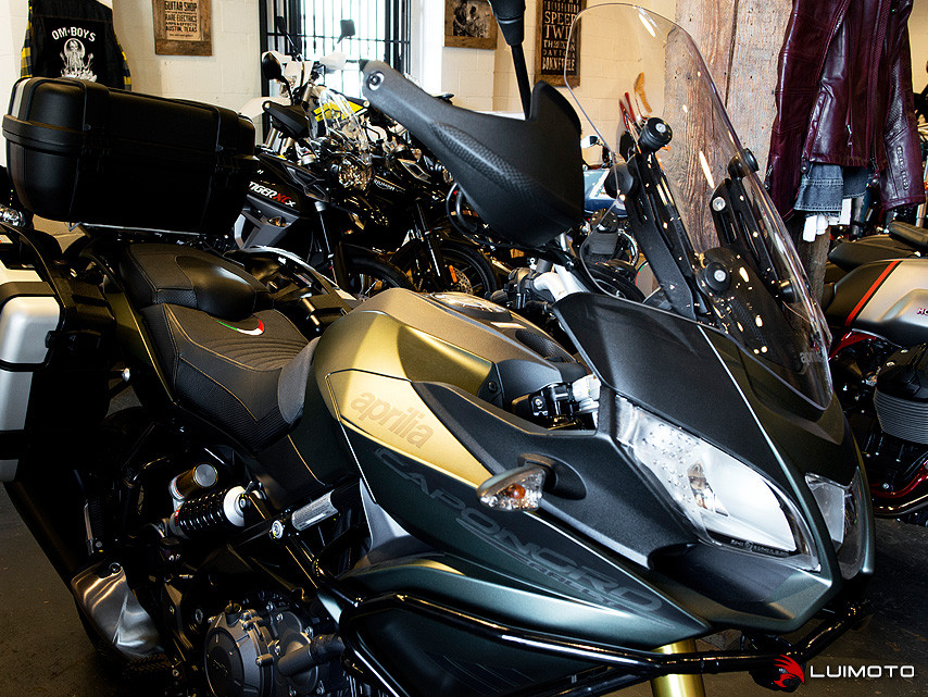 APRILIA CAPONORD 1200 20132018 TEAM ITALIA RIDER AND PASSENGER SEAT