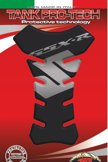 SUZUKI GSX-R TANK PAD PROTECTOR DARK MADE IN ITALY FITS SUZUKI