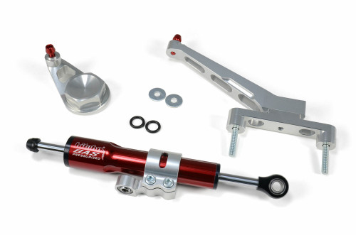 Bitubo Steering Damper Kit - Over Tank Suzuki  GSX-R1000 2005-2006 Red