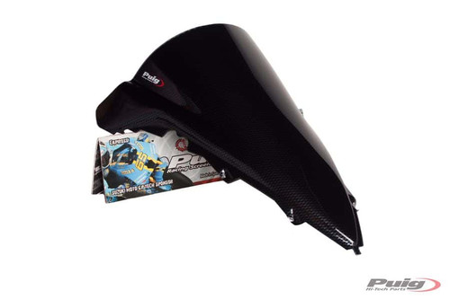 Z-RACING WINDSCREEN FOR YAMAHA YZF-R1 2009-2022 BY PUIG CARBON LOOK