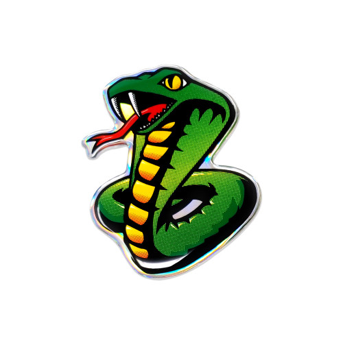 COBRA 3D STICKER  DECAL SELF ADHESIVE