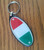 ITALIAN FLAG KEYCHAIN MADE IN ITALY