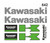 KAWASAKI RACING TEAM STICKERS  MADE IN ITALY