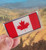 REFLECTIVE CANADIAN FLAG FLEXIBLE RESIN MADE IN ITALY