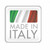 ALFA ROMEO 45 MM STICKER 3D EMBLEM SELF ADHESTIVE AUTHORIZED MADE IN ITALY