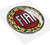 FIAT 48 MM STICKER 3D EMBLEM VINTAGE SELF ADHESTIVE AUTHORIZED  MADE IN ITALY