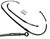 APRILIA RX50 (1999-2007) OFF ROAD FRONT AND REAR BRAKE LINE KIT BY COREMOTO