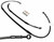 APRILIA SXV450 SXV550 (2006-2011) OFF ROAD FRONT AND REAR BRAKE LINE KIT BY COREMOTO