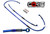 KAWASAKI KX85 (2001-2013) OFF ROAD FRONT AND REAR BRAKE LINE KIT BY COREMOTO